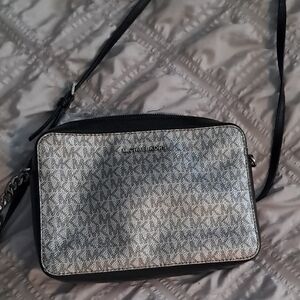 Michael Kors Gray Crossbody Bag